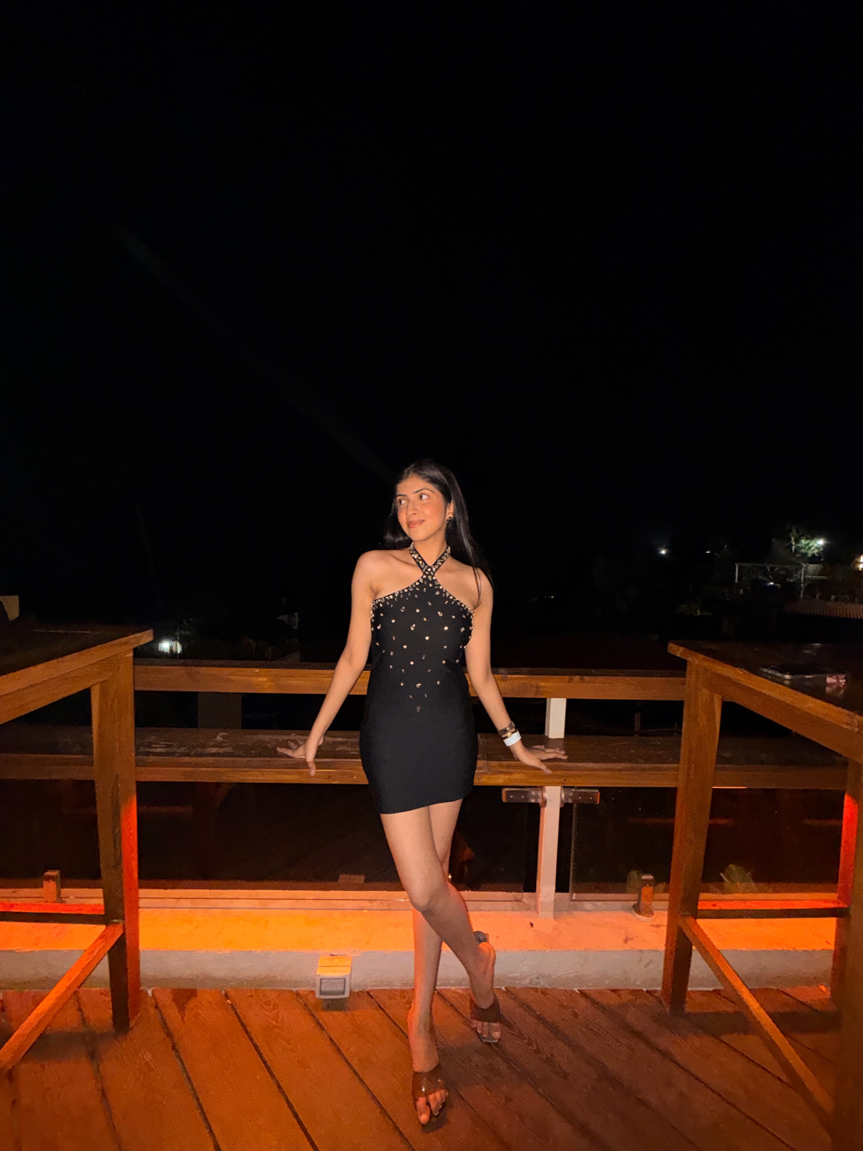 Shine-fine: Hand embroidered dress