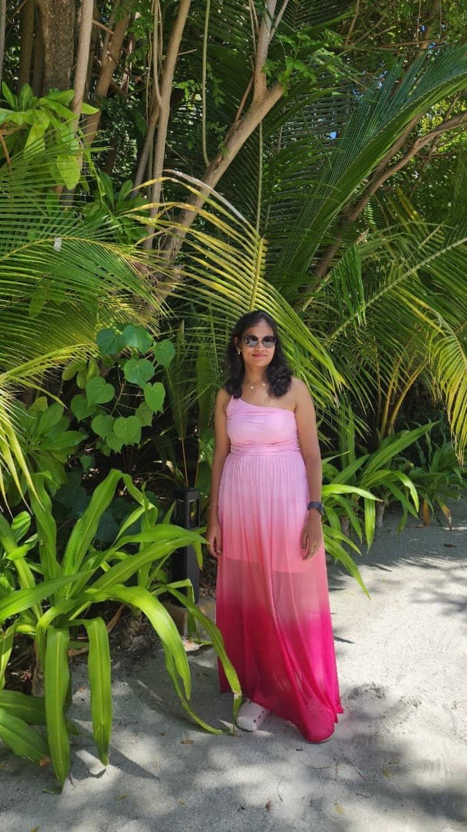 Pink Ombre Gown