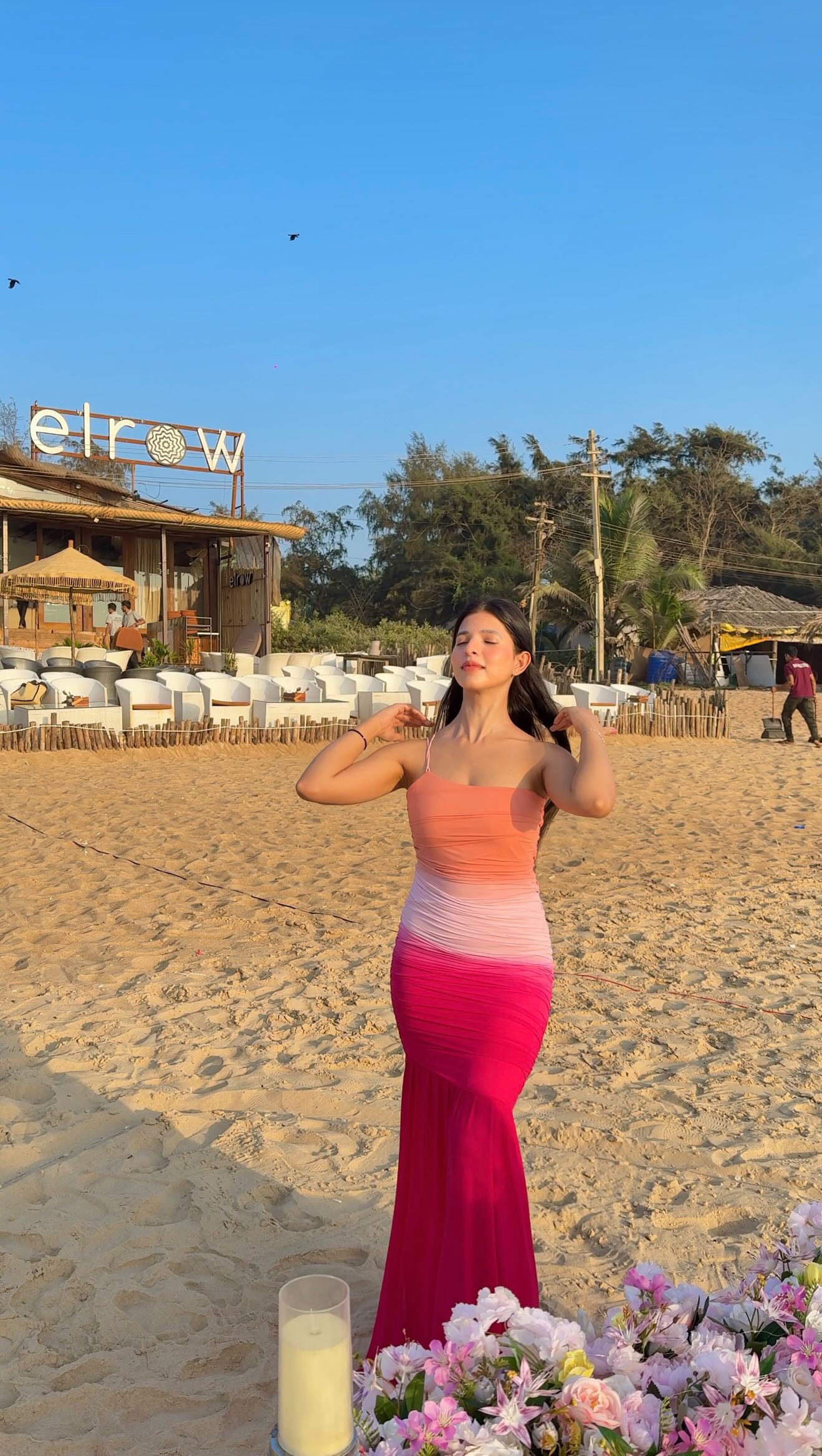Pink Ombre Dress