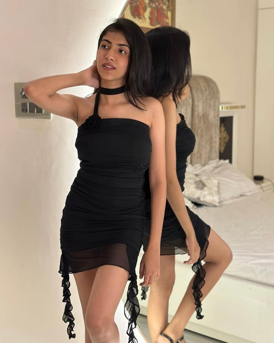 Black Rose Dress