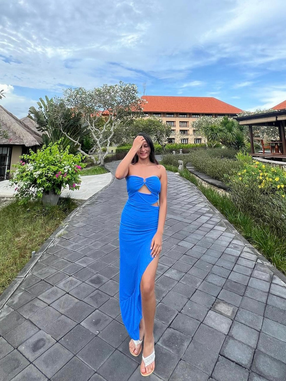 Ring Slit Dress