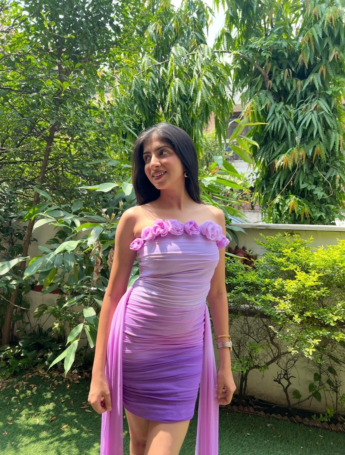Orchids: purple ombre