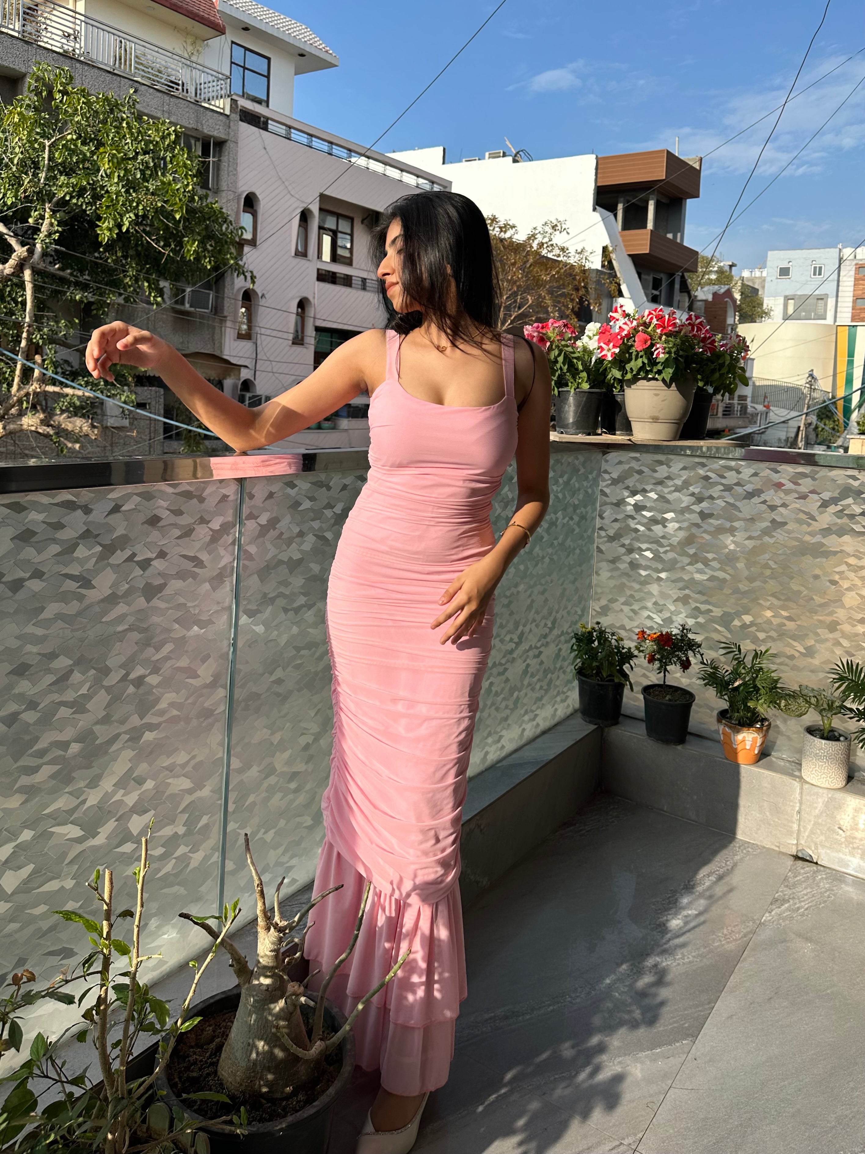 Pink Maxi Dress