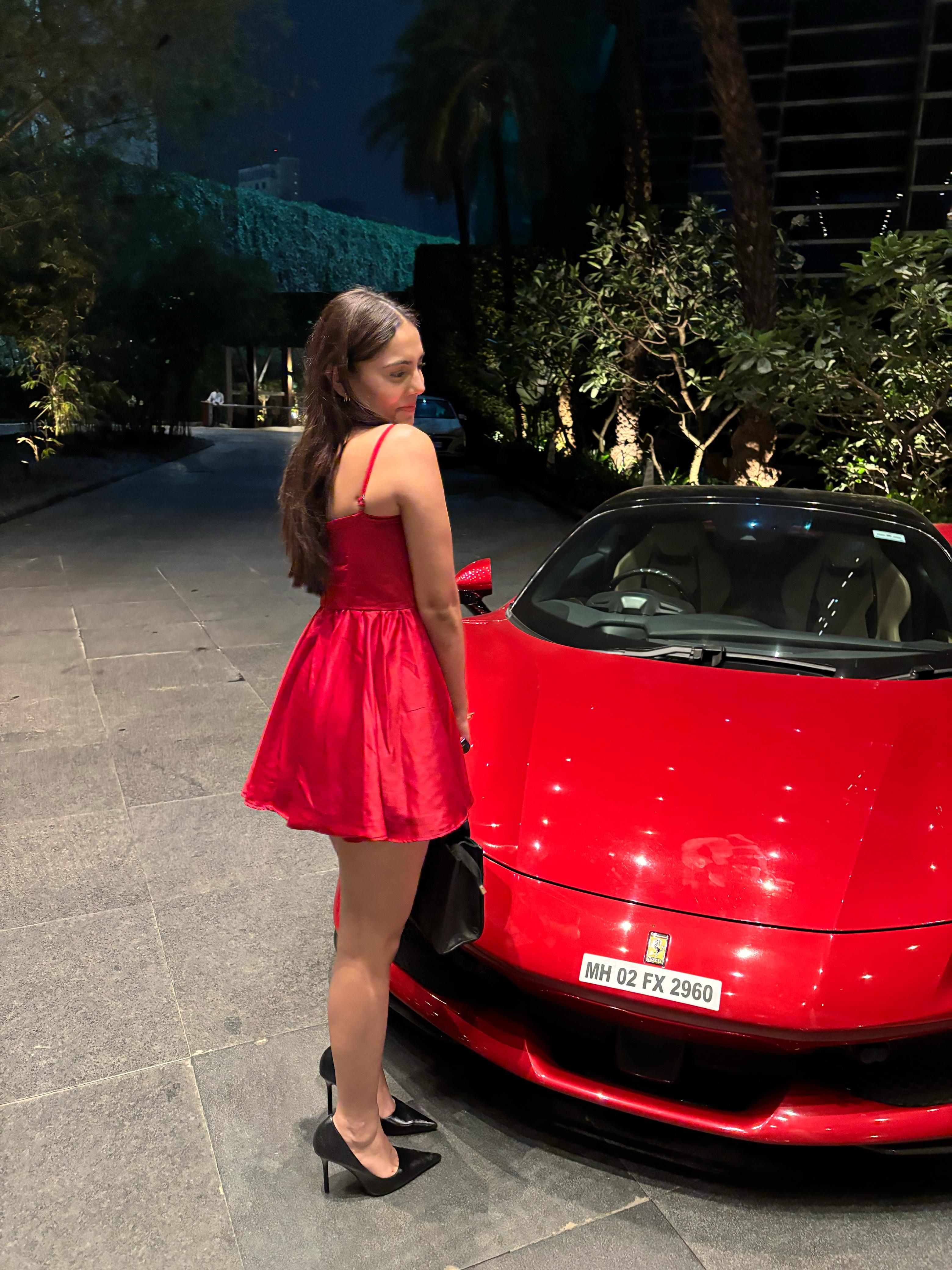 Red Corset Dress