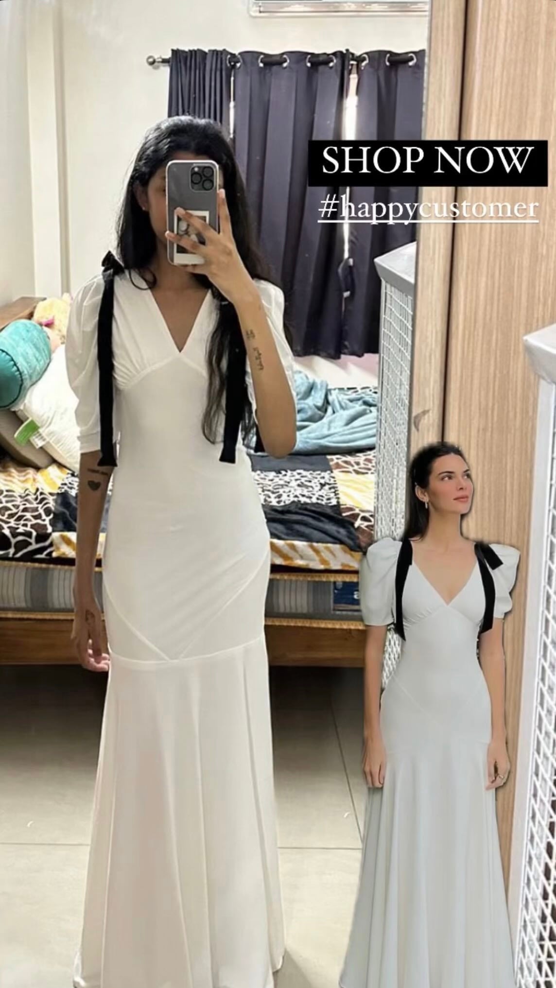 Viral kendall Dress