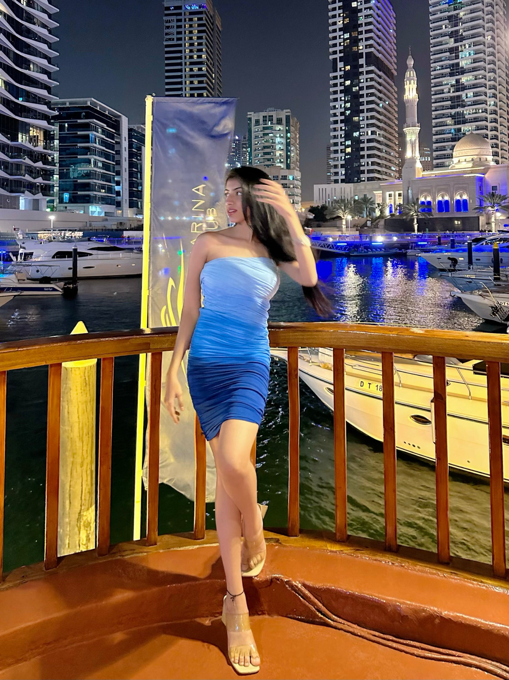 Blue Ombre Dress